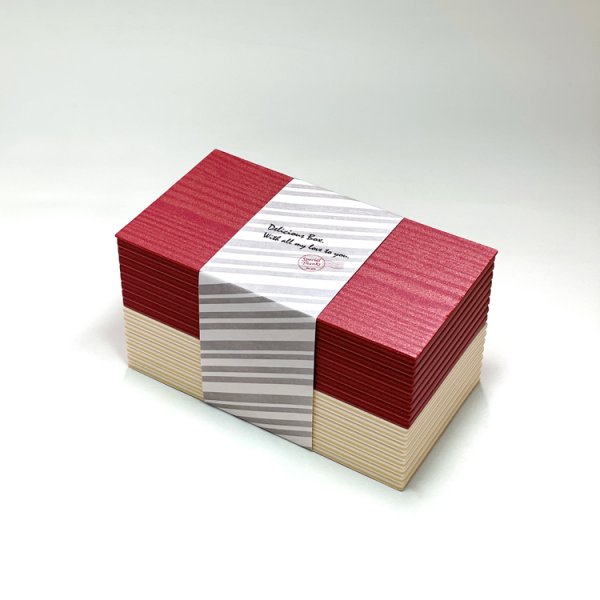 画像4:  ログウッドテレコ 長角二段小　＠252／1箱60入 (4)