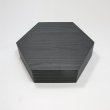 画像2: ログウッド深黒六角弁当（Ｔ字仕切付）　＠204／1箱80入 (2)