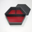 画像4: ログウッド深黒六角弁当（Ｔ字仕切付）　＠204／1箱80入 (4)