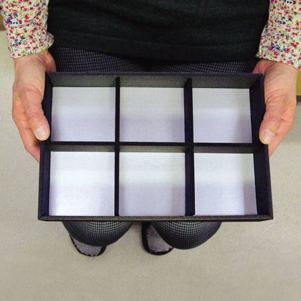 画像3: ログウッド深黒 6つ仕切　＠262／1箱60入 (3)